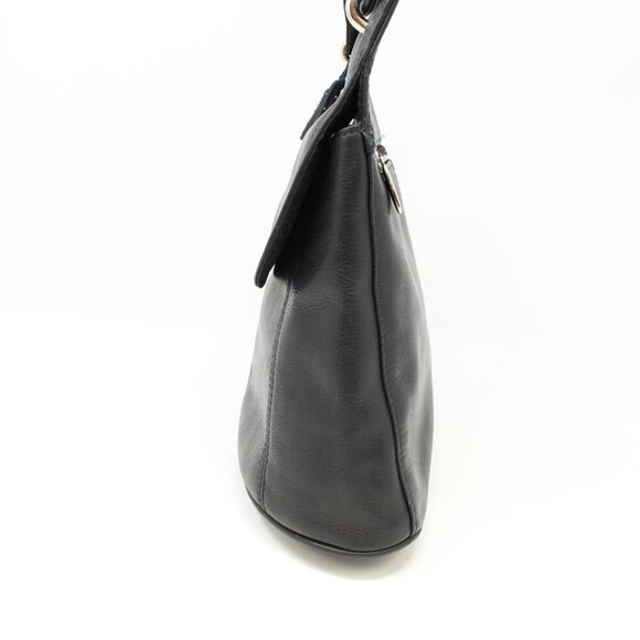 Rolfs Sleek Flap Closure Leather‎ Crossbody Black - Picture 7 of 11